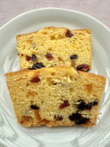 ドライフルーツパウンドケーキ